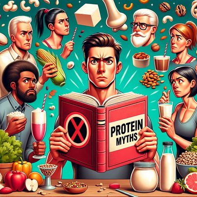 Les faux arguments disant qu'il est inutile de consommer des protéines