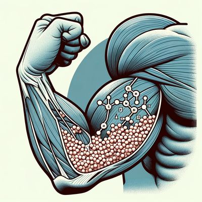 créatine augmente les réserves de phosphocréatine musculaires