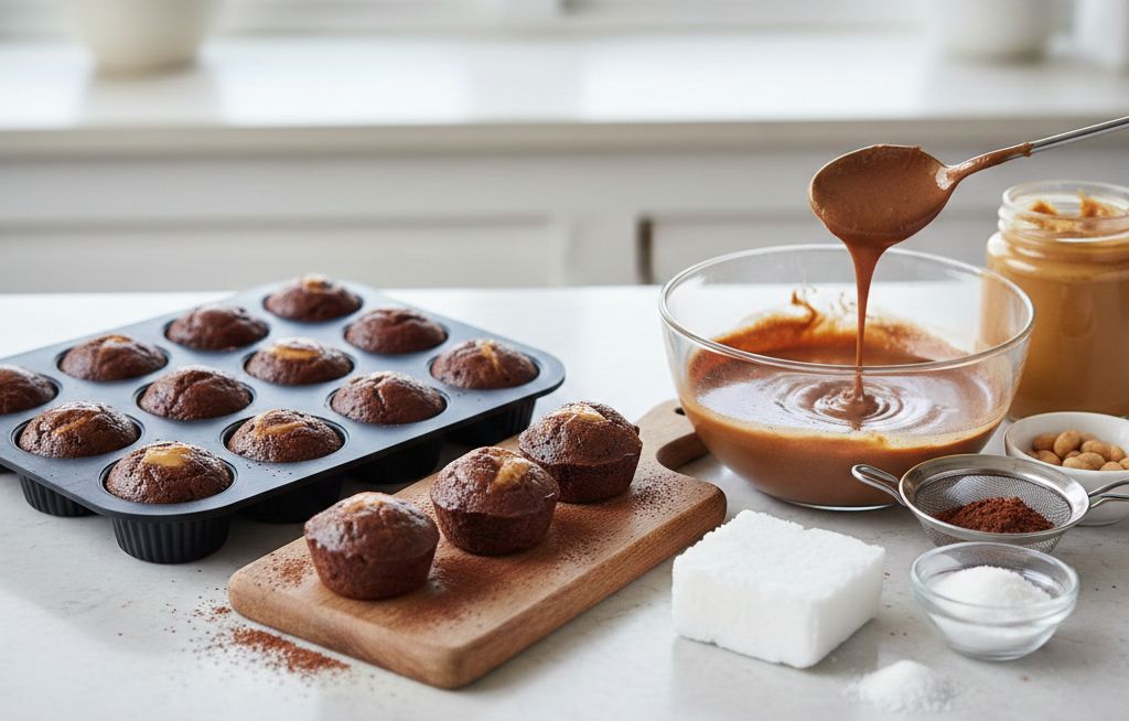 Fat bombs chocolat beurre de cacahuète keto