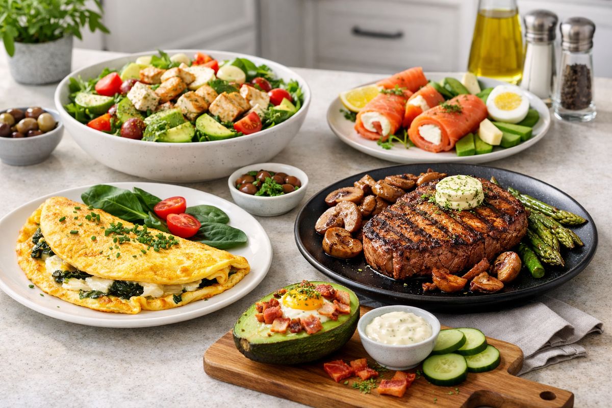 Recettes keto faciles et rapides pour le quotidien