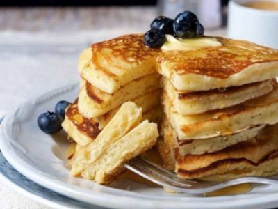 Fit-Recette : Pancakes Protéinées Chocolat blanc & Banane