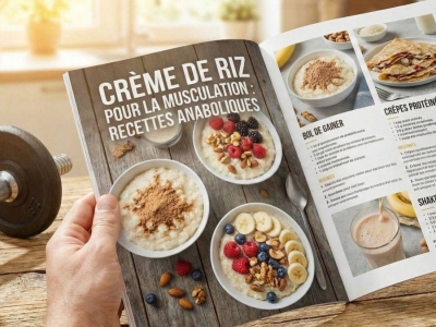 Recettes à base de crème de riz pour la musculation